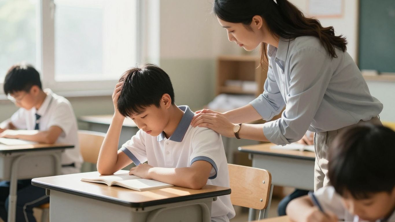 Signs of anxiety in kids with dyslexia during reading tasks
