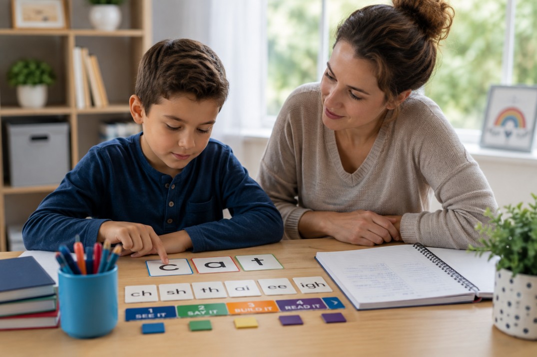 Structured literacy breaks reading into small, explicit, sequential steps.